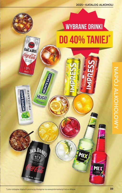 POLOmarket - gazetka promocyjna Katalog alkoholowy  do czwartku 25.09 - strona 19