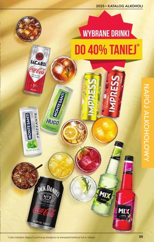 POLOmarket - gazetka promocyjna Katalog alkoholowy  do czwartku 25.09 - strona 19