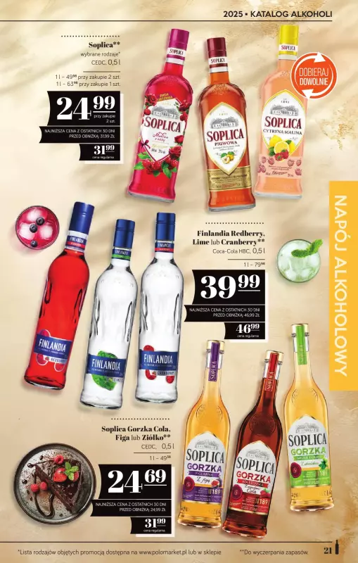 POLOmarket - gazetka promocyjna Katalog alkoholowy  do czwartku 25.09 - strona 21