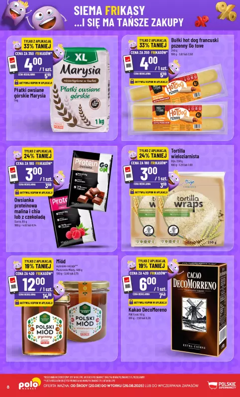 POLOmarket - gazetka promocyjna Frikasowy Katalog od środy 20.08 do wtorku 26.08 - strona 8