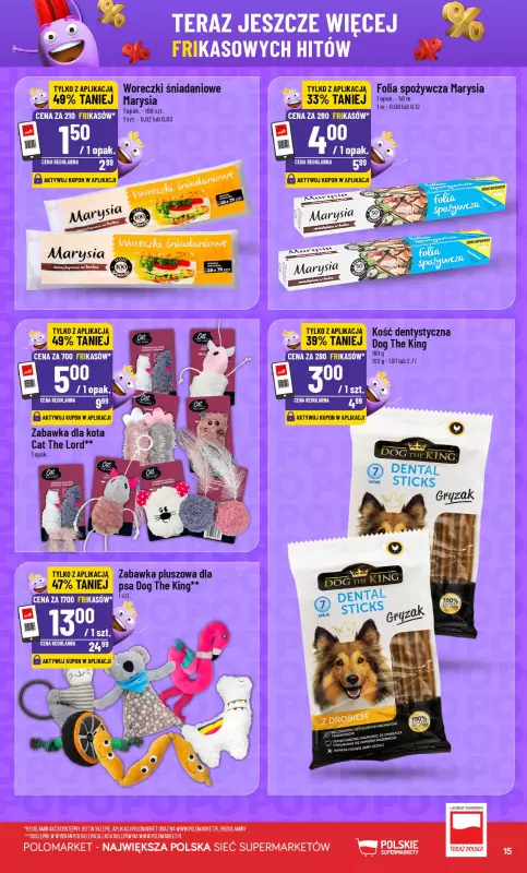 POLOmarket - gazetka promocyjna Frikasowy Katalog od środy 20.08 do wtorku 26.08 - strona 15