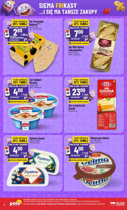 POLOmarket - gazetka promocyjna Frikasowy Katalog od środy 20.08 do wtorku 26.08 - strona 4