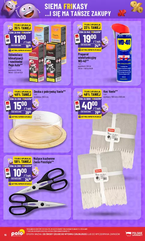 POLOmarket - gazetka promocyjna Frikasowy Katalog od środy 20.08 do wtorku 26.08 - strona 16