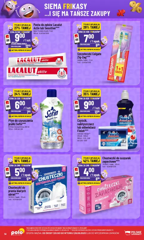 POLOmarket - gazetka promocyjna Frikasowy Katalog od środy 20.08 do wtorku 26.08 - strona 14