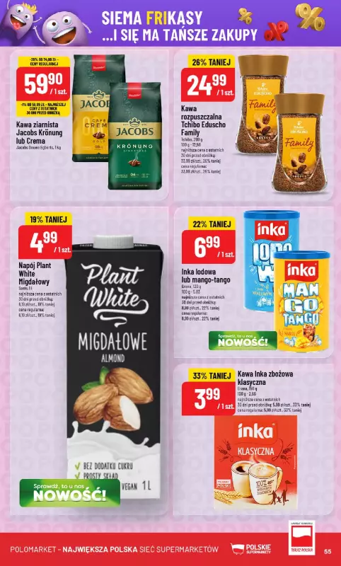 POLOmarket - gazetka promocyjna Gazetka od środy 27.08 do wtorku 02.09 - strona 55
