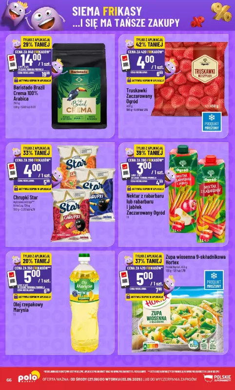POLOmarket - gazetka promocyjna Gazetka od środy 27.08 do wtorku 02.09 - strona 66