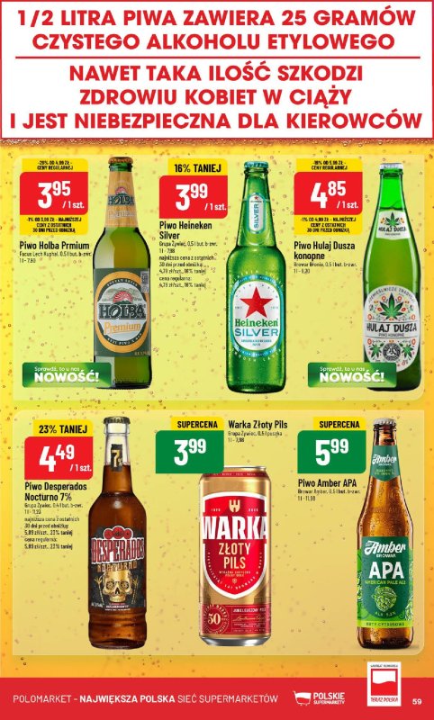POLOmarket - gazetka promocyjna Gazetka od środy 27.08 do wtorku 02.09 - strona 59