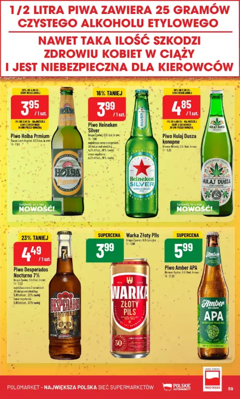 POLOmarket - gazetka promocyjna Gazetka od środy 27.08 do wtorku 02.09 - strona 59
