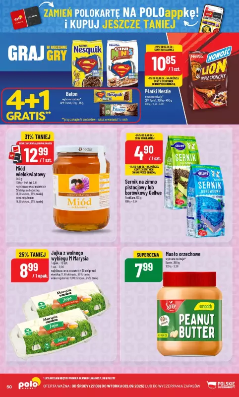 POLOmarket - gazetka promocyjna Gazetka od środy 27.08 do wtorku 02.09 - strona 50