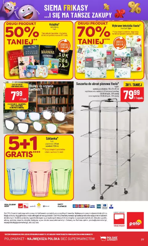 POLOmarket - gazetka promocyjna Gazetka od środy 27.08 do wtorku 02.09 - strona 77