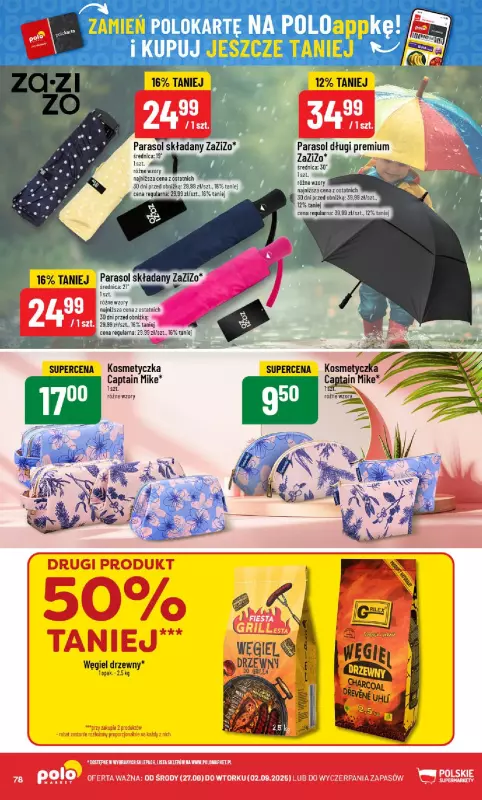 POLOmarket - gazetka promocyjna Gazetka od środy 27.08 do wtorku 02.09 - strona 78