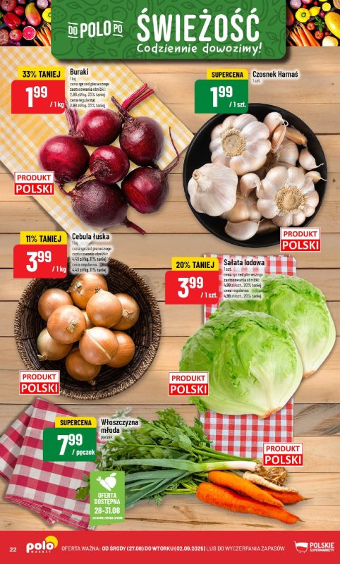 POLOmarket - gazetka promocyjna Gazetka od środy 27.08 do wtorku 02.09 - strona 22
