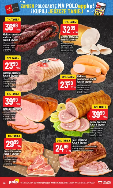 POLOmarket - gazetka promocyjna Gazetka od środy 27.08 do wtorku 02.09 - strona 28