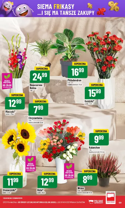 POLOmarket - gazetka promocyjna Gazetka od środy 27.08 do wtorku 02.09 - strona 69