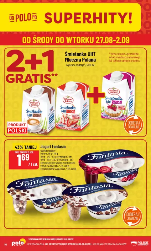 POLOmarket - gazetka promocyjna Gazetka od środy 27.08 do wtorku 02.09 - strona 10