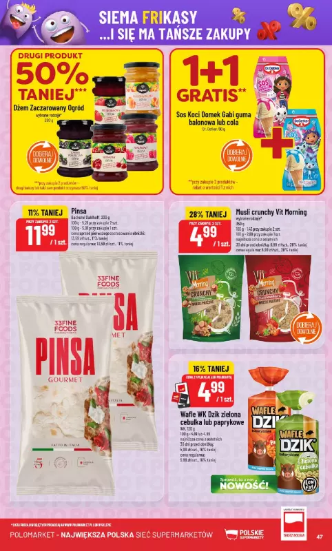 POLOmarket - gazetka promocyjna Gazetka od środy 27.08 do wtorku 02.09 - strona 47