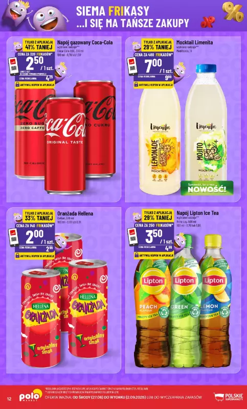 POLOmarket - gazetka promocyjna Frikasowy Katalog od środy 27.08 do wtorku 02.09 - strona 12
