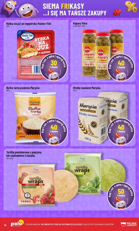 POLOmarket - gazetka promocyjna Frikasowy Katalog od środy 27.08 do wtorku 02.09 - strona 18
