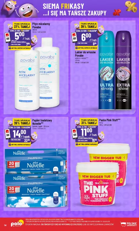 POLOmarket - gazetka promocyjna Frikasowy Katalog od środy 27.08 do wtorku 02.09 - strona 14