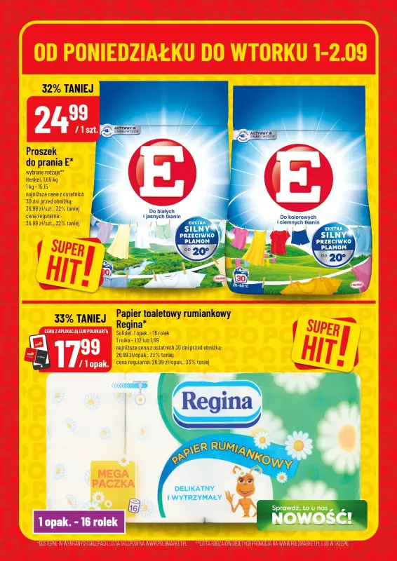 POLOmarket - gazetka promocyjna Super hity od poniedziałku 01.09 do wtorku 02.09 - strona 6