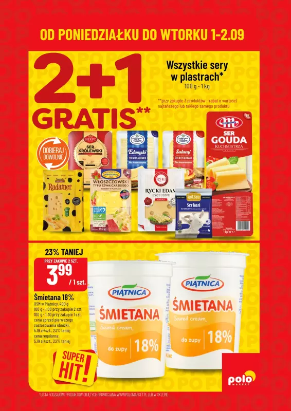 POLOmarket - gazetka promocyjna Super hity od poniedziałku 01.09 do wtorku 02.09 - strona 3