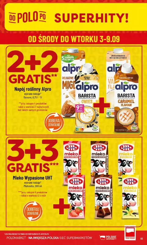 POLOmarket - gazetka promocyjna Gazetka od środy 03.09 do wtorku 09.09 - strona 15