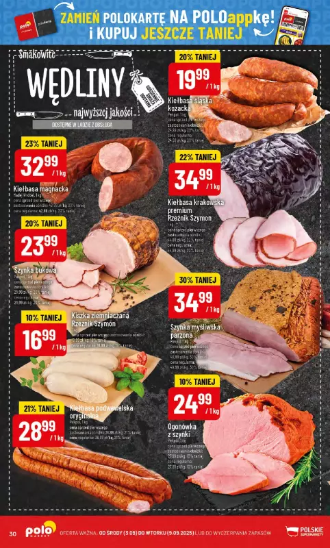 POLOmarket - gazetka promocyjna Gazetka od środy 03.09 do wtorku 09.09 - strona 30