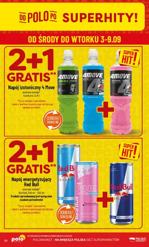 POLOmarket - gazetka promocyjna Gazetka od środy 03.09 do wtorku 09.09 - strona 20