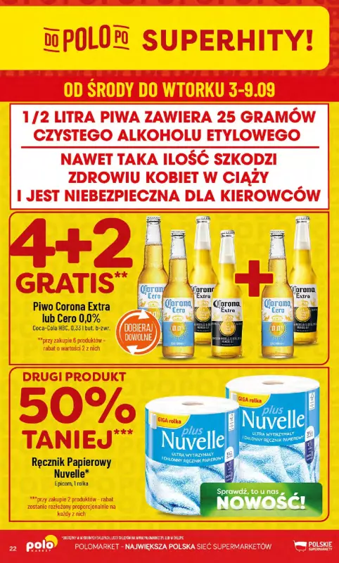POLOmarket - gazetka promocyjna Gazetka od środy 03.09 do wtorku 09.09 - strona 22