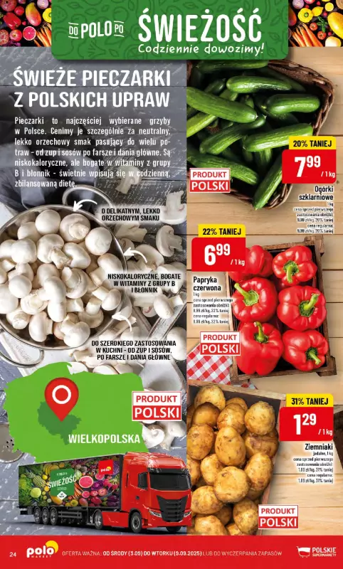 POLOmarket - gazetka promocyjna Gazetka od środy 03.09 do wtorku 09.09 - strona 24