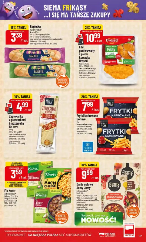 POLOmarket - gazetka promocyjna Gazetka od środy 03.09 do wtorku 09.09 - strona 47