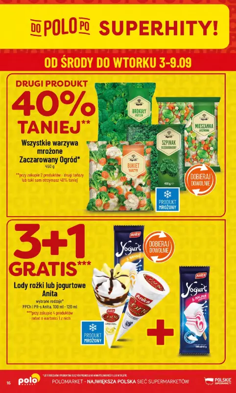 POLOmarket - gazetka promocyjna Gazetka od środy 03.09 do wtorku 09.09 - strona 16