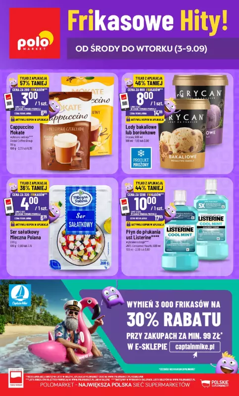 POLOmarket - gazetka promocyjna Frikasowy Katalog od środy 03.09 do wtorku 09.09