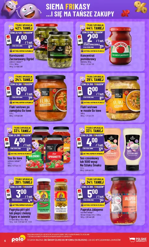 POLOmarket - gazetka promocyjna Frikasowy Katalog od środy 03.09 do wtorku 09.09 - strona 6