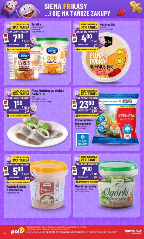 POLOmarket - gazetka promocyjna Frikasowy Katalog od środy 03.09 do wtorku 09.09 - strona 4