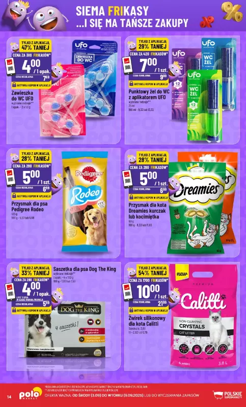 POLOmarket - gazetka promocyjna Frikasowy Katalog od środy 03.09 do wtorku 09.09 - strona 14