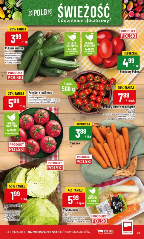 POLOmarket - gazetka promocyjna Gazetka od środy 03.09 do wtorku 09.09 - strona 29