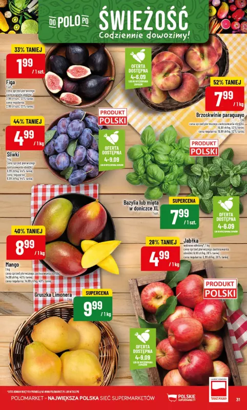 POLOmarket - gazetka promocyjna Gazetka od środy 03.09 do wtorku 09.09 - strona 31