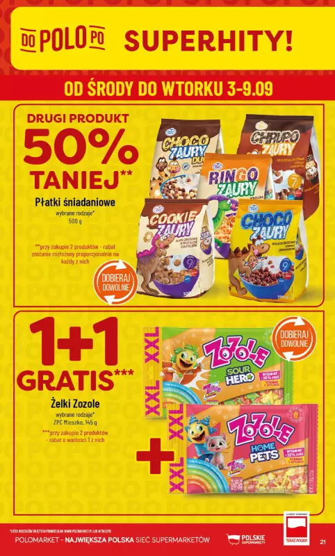 POLOmarket - gazetka promocyjna Gazetka od środy 03.09 do wtorku 09.09 - strona 21