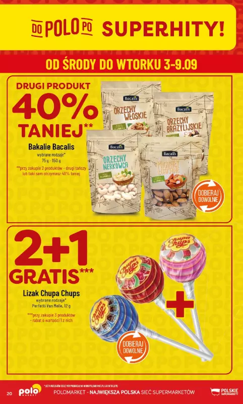POLOmarket - gazetka promocyjna Gazetka od środy 03.09 do wtorku 09.09 - strona 20