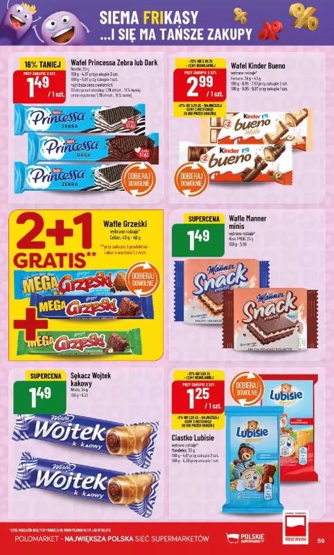 POLOmarket - gazetka promocyjna Gazetka od środy 03.09 do wtorku 09.09 - strona 59