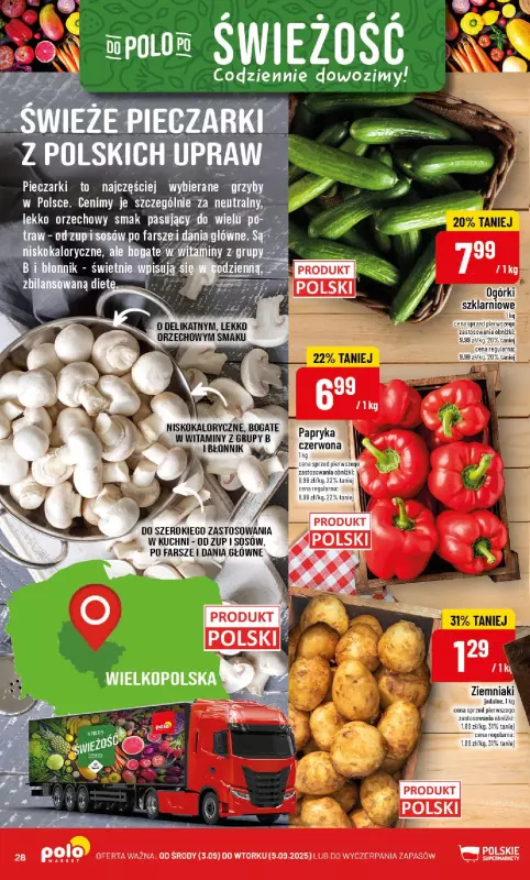 POLOmarket - gazetka promocyjna Gazetka od środy 03.09 do wtorku 09.09 - strona 28