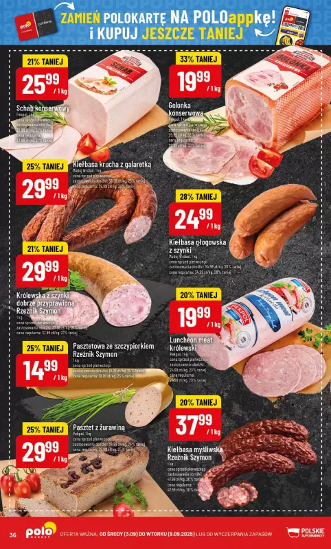 POLOmarket - gazetka promocyjna Gazetka od środy 03.09 do wtorku 09.09 - strona 36