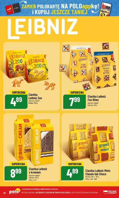 POLOmarket - gazetka promocyjna Gazetka od środy 03.09 do wtorku 09.09 - strona 56