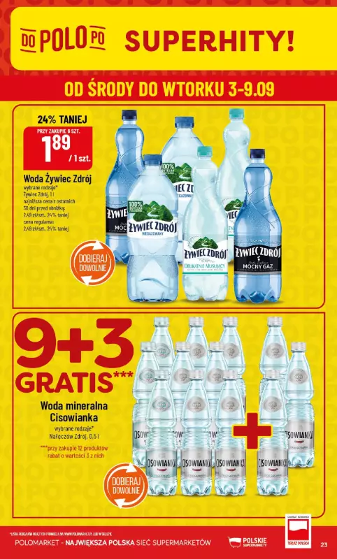POLOmarket - gazetka promocyjna Gazetka od środy 03.09 do wtorku 09.09 - strona 23