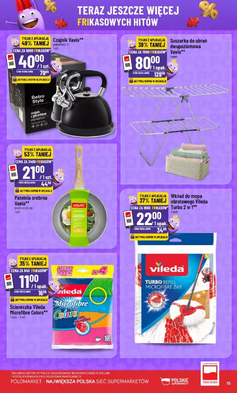 POLOmarket - gazetka promocyjna Frikasowy Katalog od środy 03.09 do wtorku 09.09 - strona 15