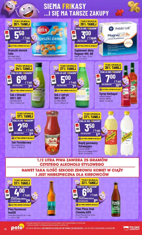 POLOmarket - gazetka promocyjna Frikasowy Katalog od środy 03.09 do wtorku 09.09 - strona 10