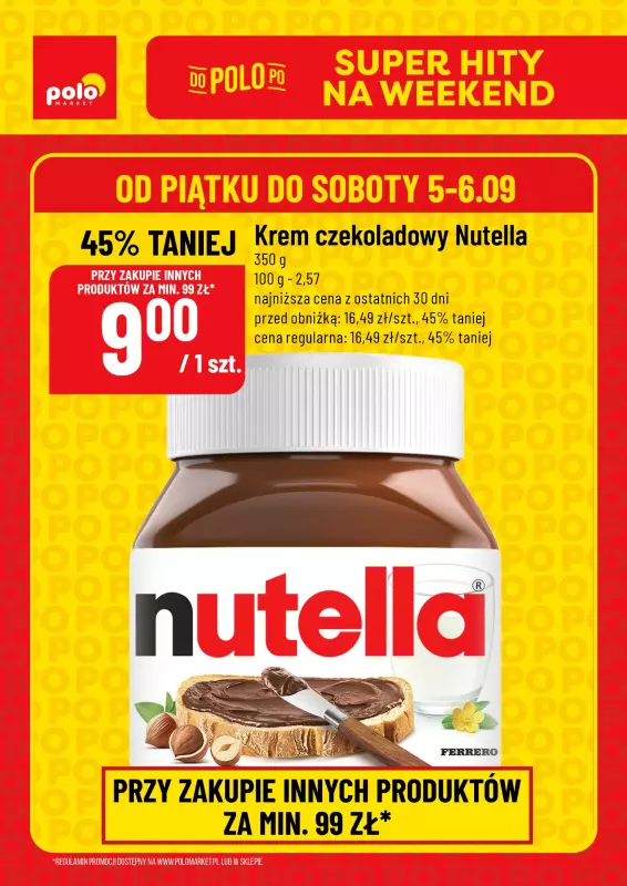 POLOmarket - gazetka promocyjna Super hity na weekend od czwartku 04.09 do soboty 06.09