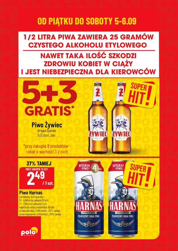 POLOmarket - gazetka promocyjna Super hity na weekend od czwartku 04.09 do soboty 06.09 - strona 2