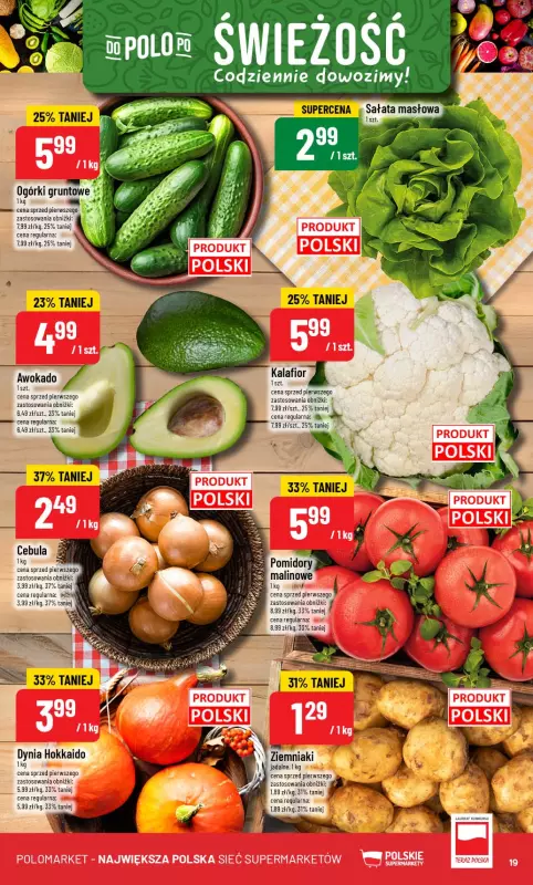 POLOmarket - gazetka promocyjna Gazetka od środy 10.09 do wtorku 16.09 - strona 19